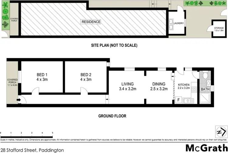 Floorplan of Homely house listing, 28 Stafford Street, Paddington NSW 2021