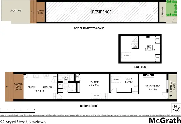 Floorplan of Homely house listing, 92 Angel Street, Newtown NSW 2042