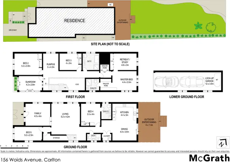 Floorplan of Homely house listing, 156 Woids Avenue, Carlton NSW 2218