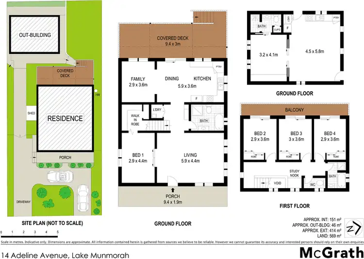 Floorplan of Homely house listing, 14 Adeline Avenue, Lake Munmorah NSW 2259