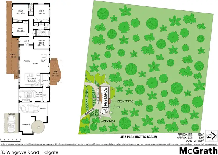 Floorplan of Homely rural property listing, 30 Wingrove Road, Holgate NSW 2250