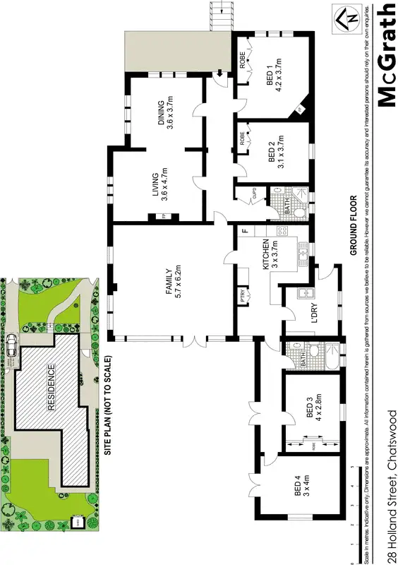 Floorplan of Homely house listing, 28 Holland Street, Chatswood NSW 2067