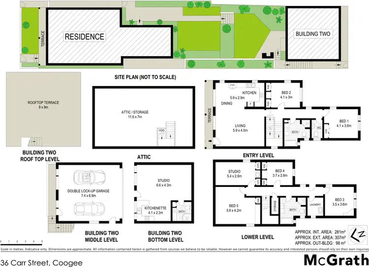 Floorplan of Homely house listing, 36 Carr Street, Coogee NSW 2034