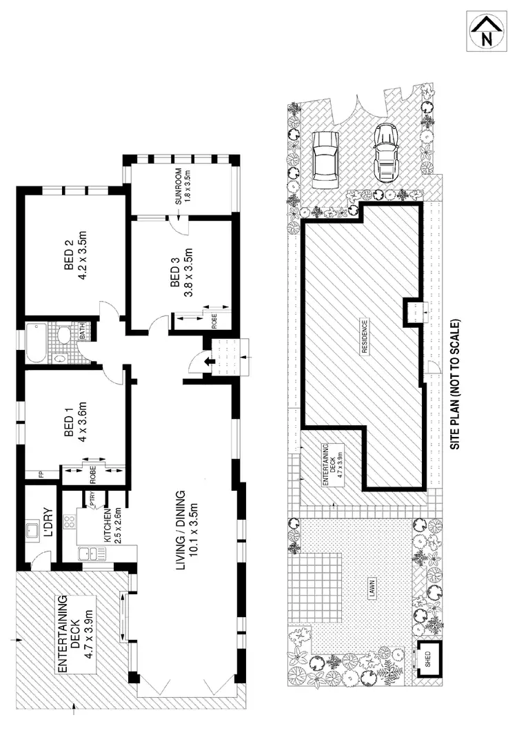 Floorplan of Homely house listing, 459 Lyons Road West, Five Dock NSW 2046