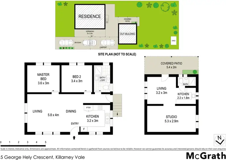 Floorplan of Homely house listing, 5 George Hely Crescent, Killarney Vale NSW 2261