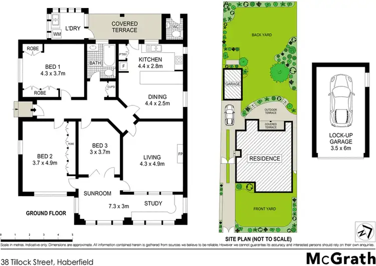 Floorplan of Homely house listing, 38 Tillock Street, Haberfield NSW 2045
