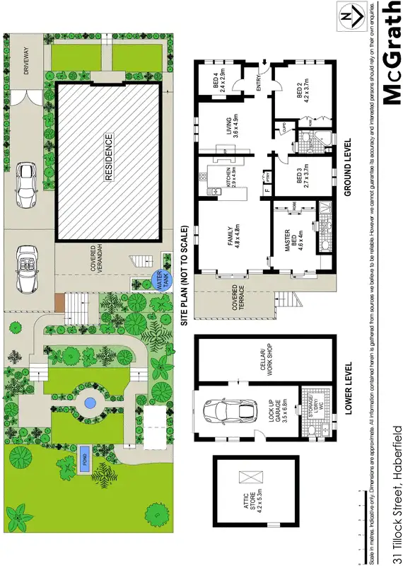 Floorplan of Homely house listing, 31 Tillock Street, Haberfield NSW 2045