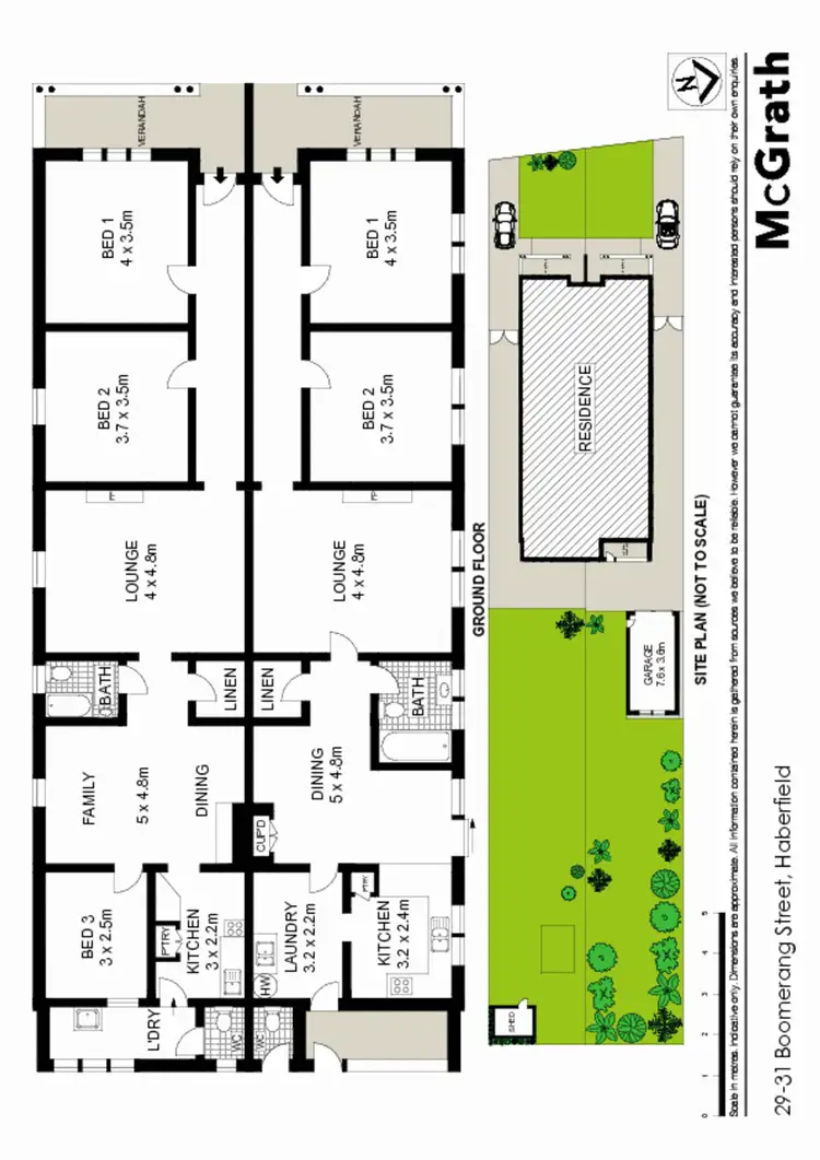 Floorplan of Homely house listing, 29-31 Boomerang Street, Haberfield NSW 2045