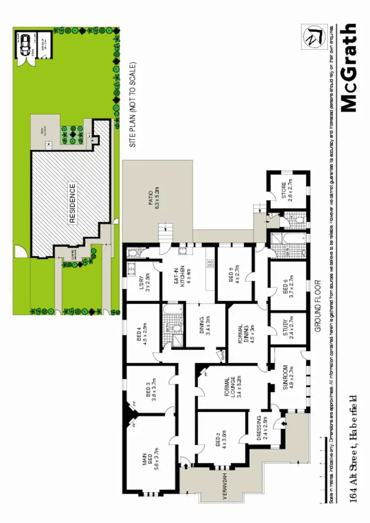Floorplan of Homely house listing, 164A Alt Street, Haberfield NSW 2045