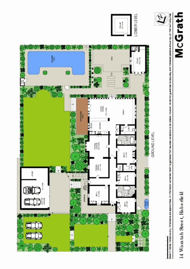 Floorplan of Homely house listing, 14 Waratah Street, Haberfield NSW 2045