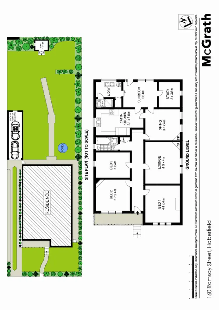 Floorplan of Homely house listing, 160 Ramsay Street, Haberfield NSW 2045