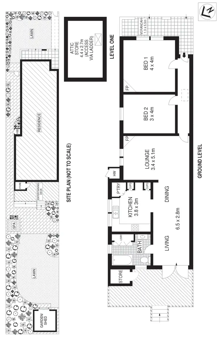 Floorplan of Homely house listing, 34 Rawson Street, Haberfield NSW 2045