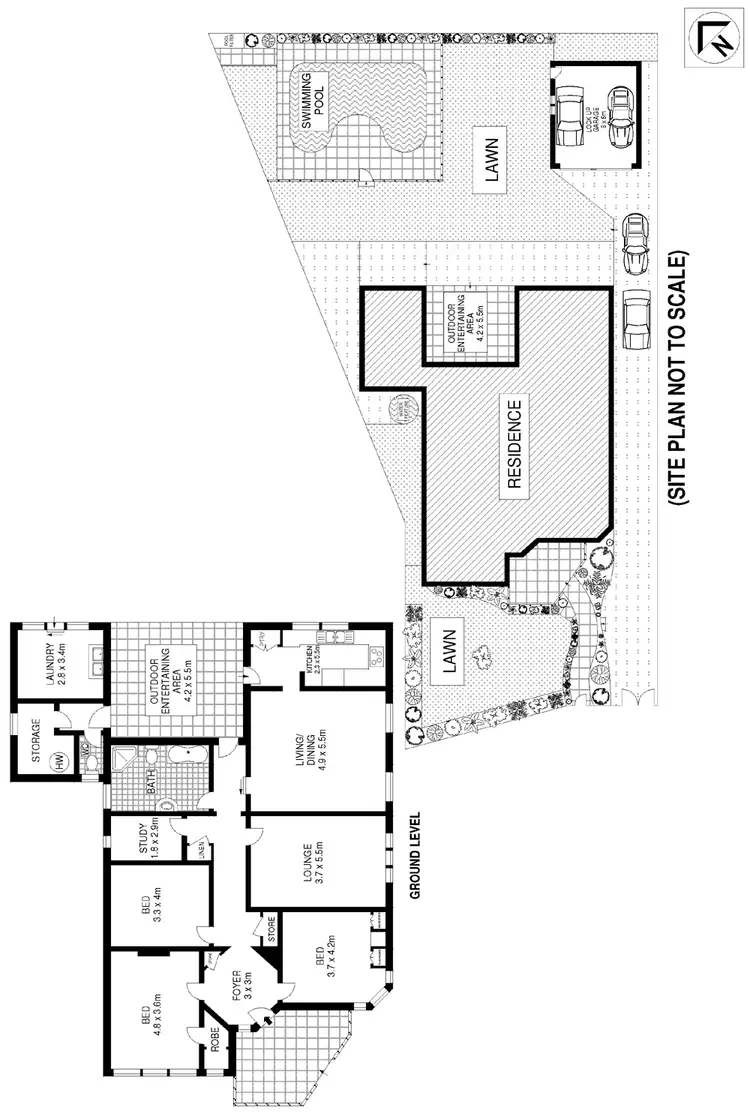 Floorplan of Homely house listing, 11 Dickson Street, Haberfield NSW 2045