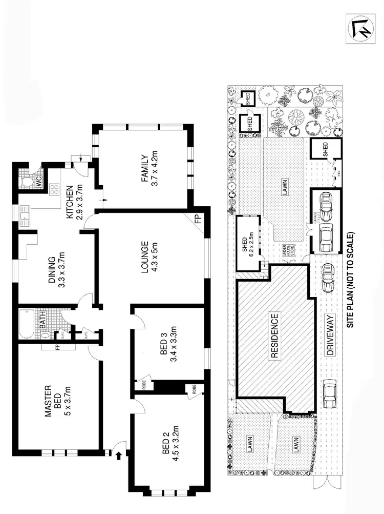 Floorplan of Homely house listing, 241 Ramsay Street, Haberfield NSW 2045