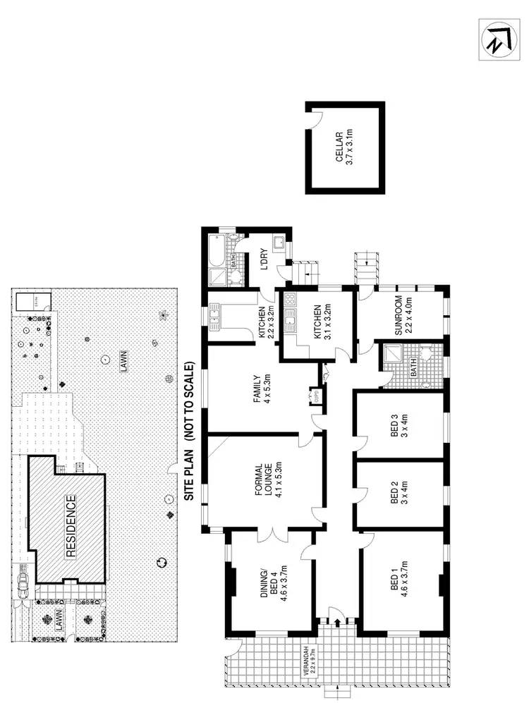 Floorplan of Homely house listing, 172 Alt Street, Haberfield NSW 2045