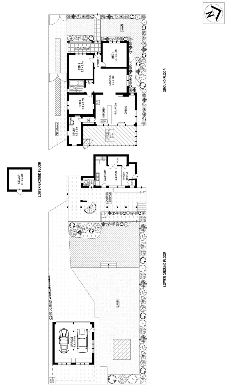 Floorplan of Homely house listing, 33 Tillock Street, Haberfield NSW 2045