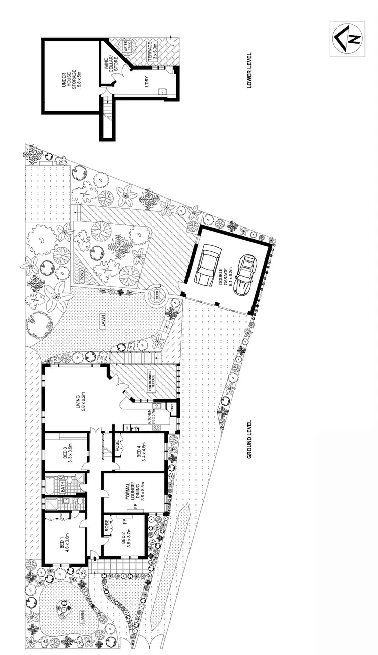 Floorplan of Homely house listing, 63 O'Connor Street, Haberfield NSW 2045