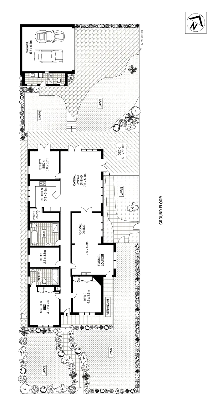 Floorplan of Homely house listing, 6 Kingston Street, Haberfield NSW 2045