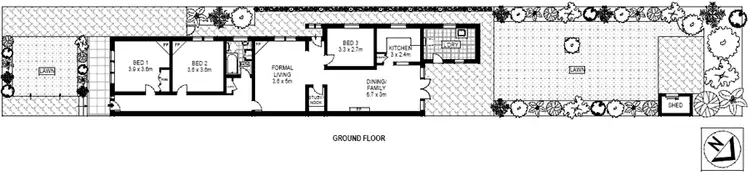 Floorplan of Homely house listing, 204 Alt Street, Haberfield NSW 2045