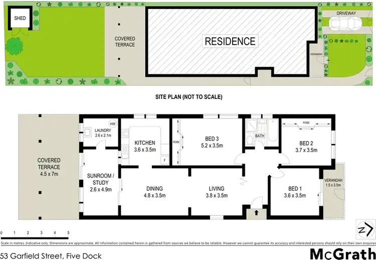 Floorplan of Homely house listing, 53 Garfield Street, Five Dock NSW 2046