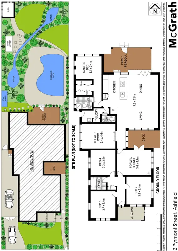 Floorplan of Homely house listing, 2 Pyrmont Street, Ashfield NSW 2131