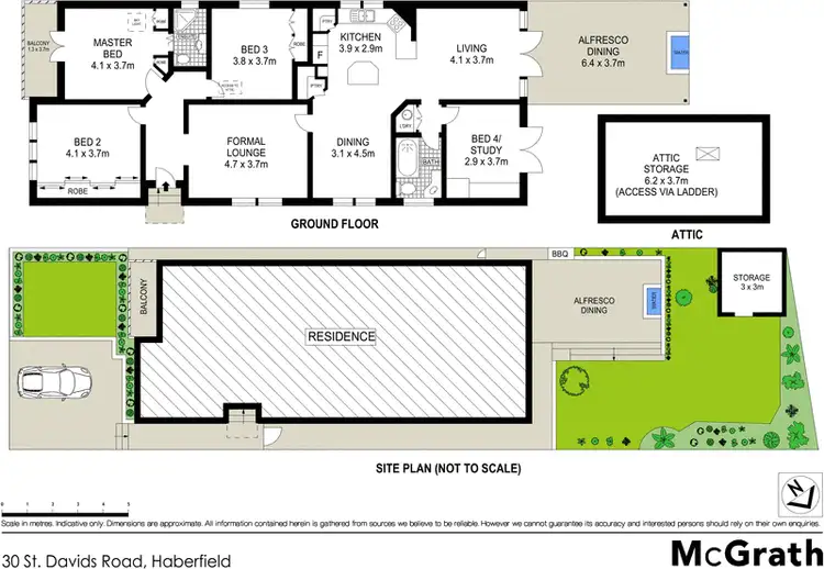 Floorplan of Homely house listing, 30 St Davids Road, Haberfield NSW 2045