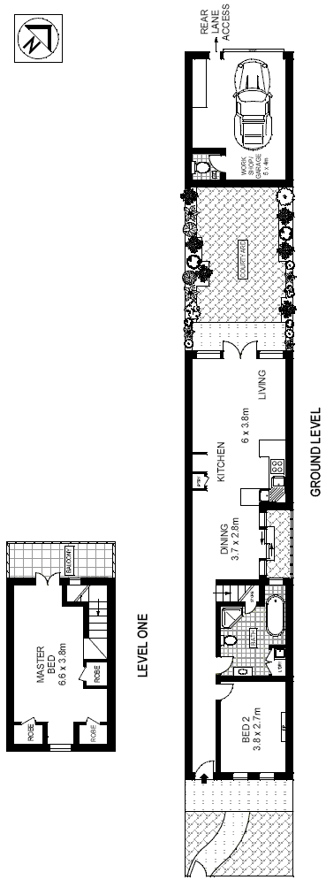 Floorplan of Homely house listing, 25 Ferry Road, Glebe NSW 2037