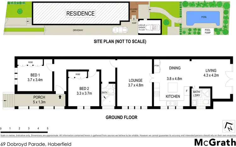 Floorplan of Homely house listing, 69 Dobroyd Parade, Haberfield NSW 2045