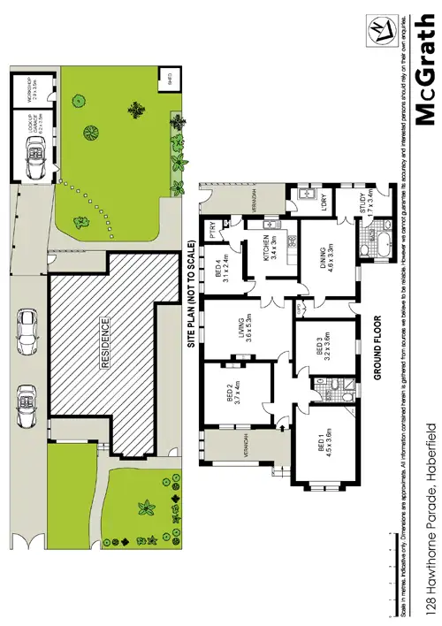 Floorplan of Homely house listing, 128 Hawthorne Parade, Haberfield NSW 2045