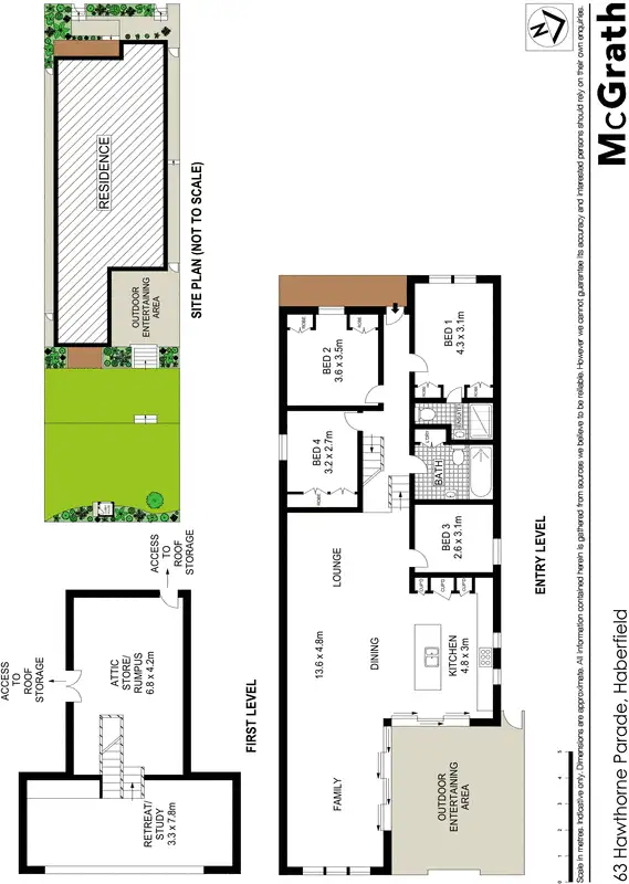 Floorplan of Homely house listing, 63 Hawthorne Parade, Haberfield NSW 2045