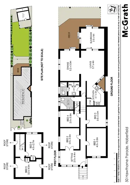 Floorplan of Homely house listing, 50 Hawthorne Parade, Haberfield NSW 2045