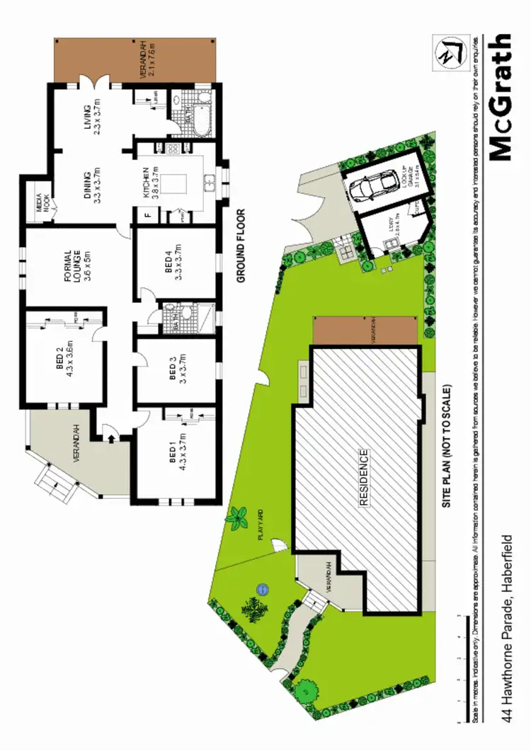 Floorplan of Homely house listing, 44 Hawthorne Parade, Haberfield NSW 2045