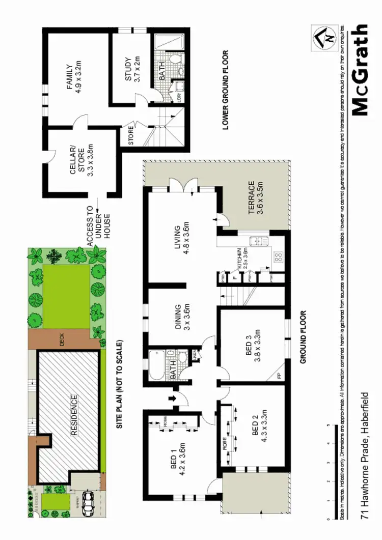 Floorplan of Homely house listing, 71 Hawthorne Parade, Haberfield NSW 2045