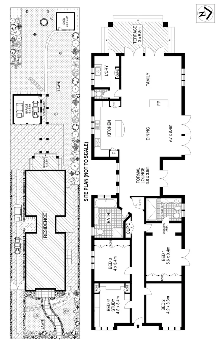 Floorplan of Homely house listing, 276 Hawthorne Parade, Haberfield NSW 2045