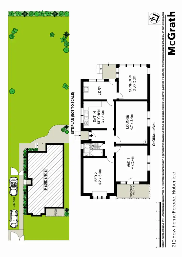 Floorplan of Homely house listing, 210 Hawthorne Parade, Haberfield NSW 2045