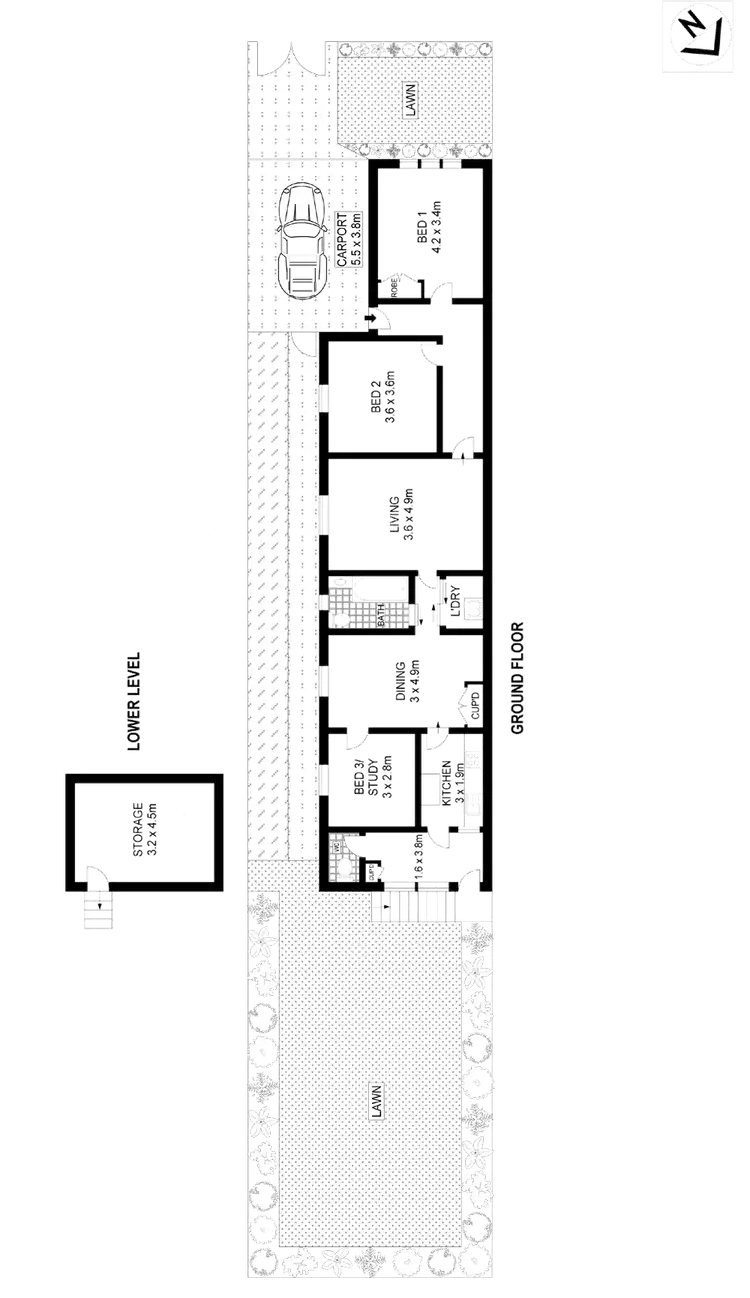 Floorplan of Homely house listing, 41 Hawthorne Parade, Haberfield NSW 2045