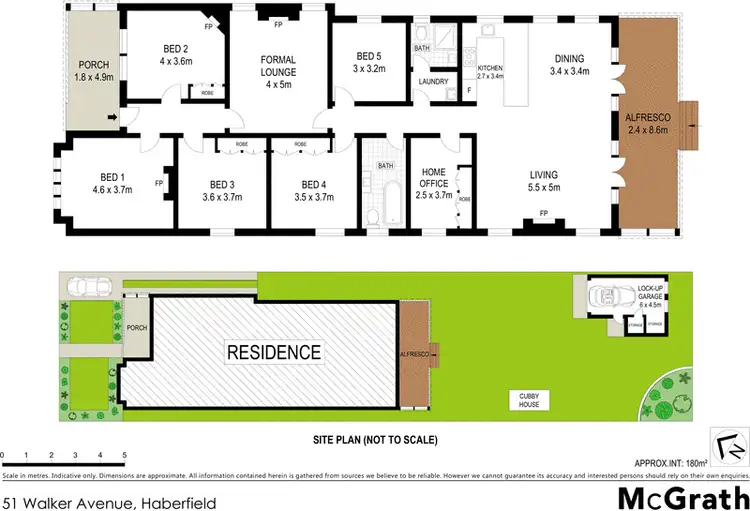 Floorplan of Homely house listing, 51 Walker Avenue, Haberfield NSW 2045