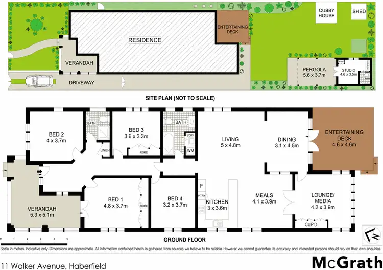 Floorplan of Homely house listing, 11 Walker Avenue, Haberfield NSW 2045