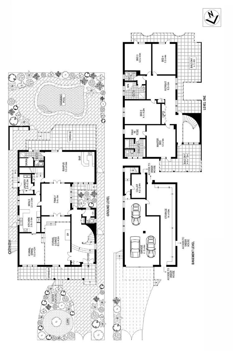 Floorplan of Homely house listing, 46 Barton Avenue, Haberfield NSW 2045