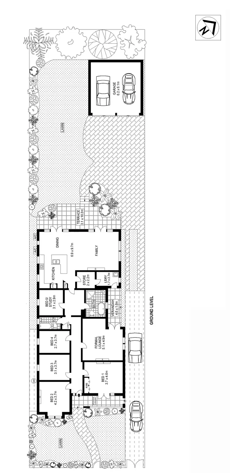 Floorplan of Homely house listing, 38 Walker Avenue, Haberfield NSW 2045