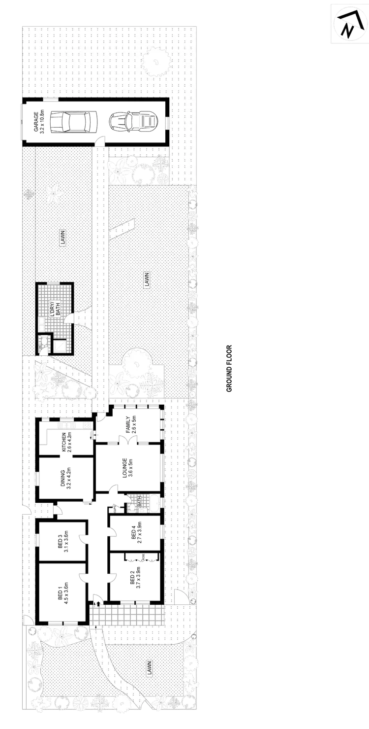 Floorplan of Homely house listing, 36 Walker Avenue, Haberfield NSW 2045