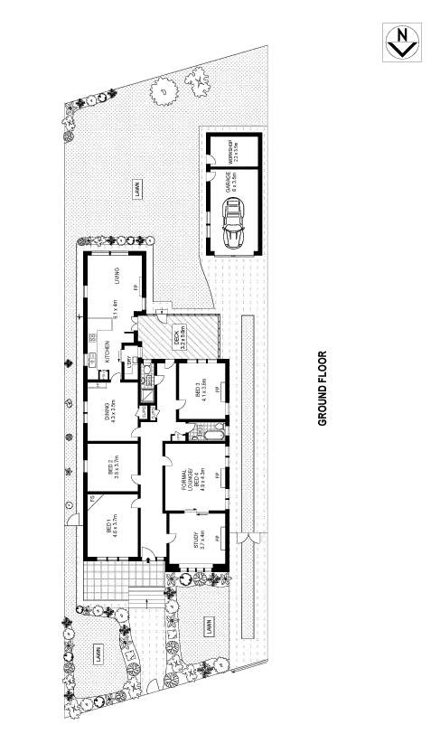 Floorplan of Homely house listing, 20 Nicholls Avenue, Haberfield NSW 2045