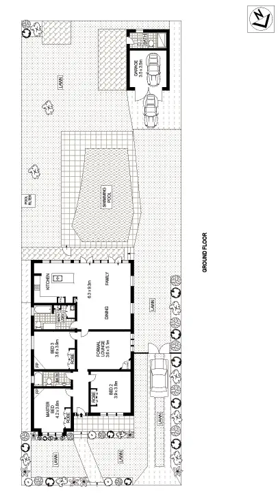 Floorplan of Homely house listing, 30 Loudon Avenue, Haberfield NSW 2045