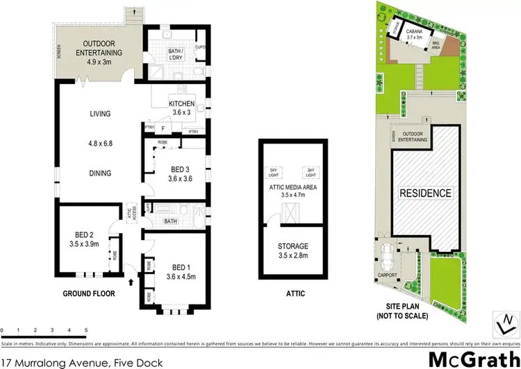 Floorplan of Homely house listing, 17 Murralong Avenue, Five Dock NSW 2046