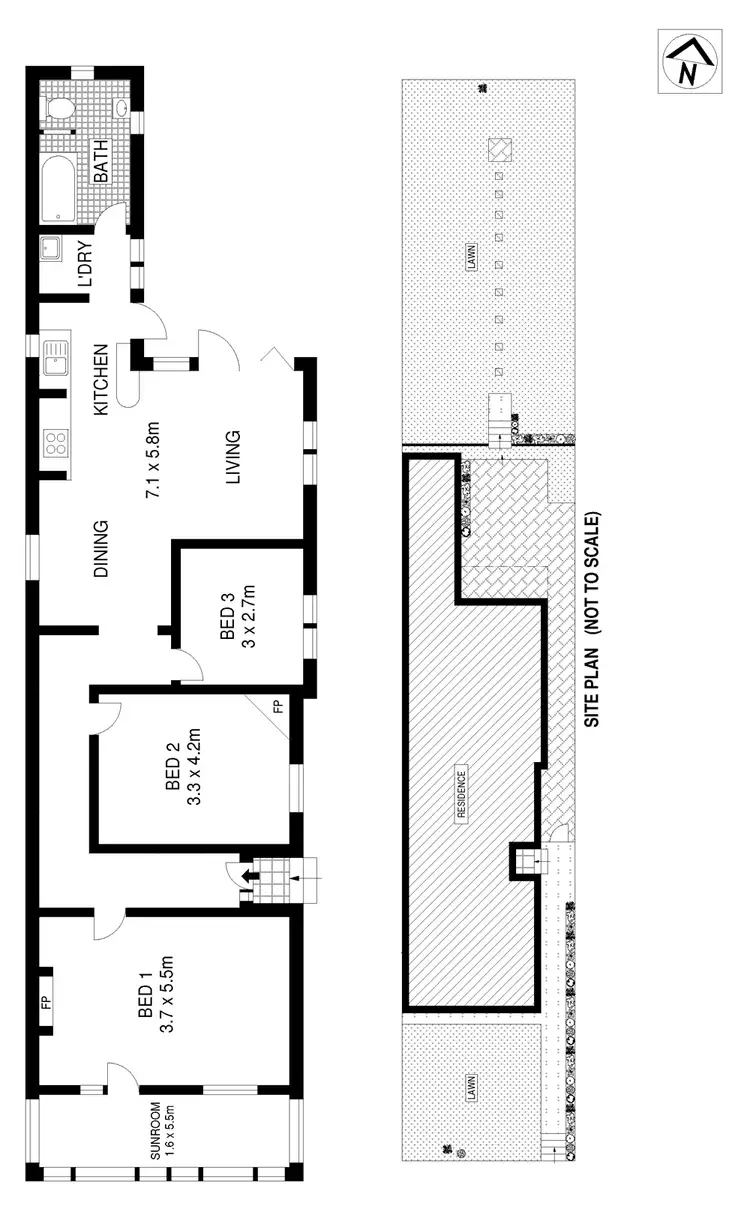 Floorplan of Homely house listing, 8 Connecticut Avenue, Five Dock NSW 2046