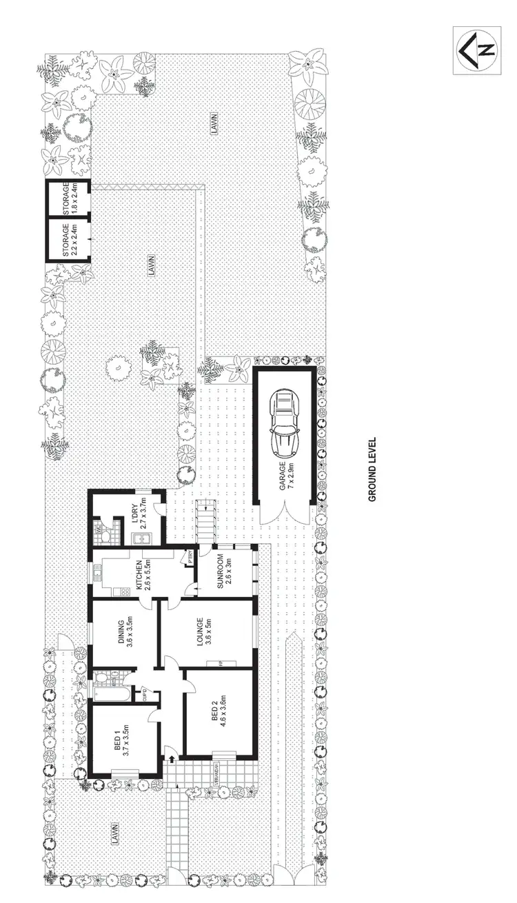 Floorplan of Homely house listing, 37 Pine Avenue, Five Dock NSW 2046