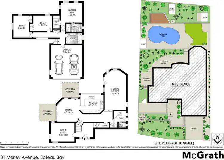 Floorplan of Homely house listing, 31 Morley Avenue, Bateau Bay NSW 2261