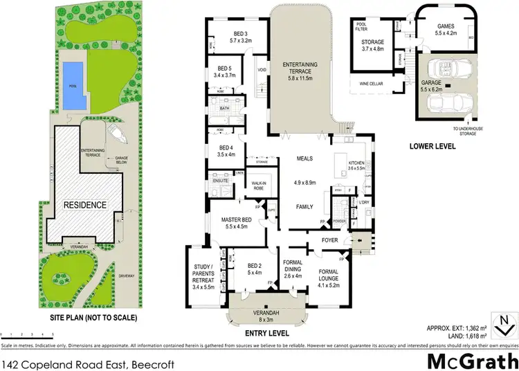 Floorplan of Homely house listing, 142 Copeland Road East, Beecroft NSW 2119