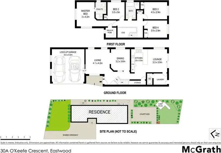 Floorplan of Homely house listing, 30A O'Keefe Crescent, Eastwood NSW 2122