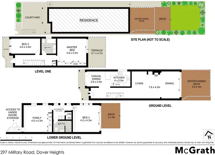 Floorplan of Homely house listing, 297 Military Road, Dover Heights NSW 2030